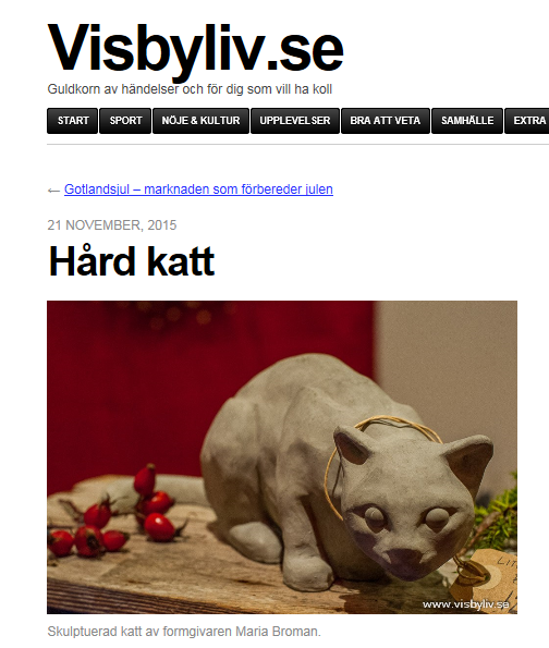 Visbyliv.se, 21 November 2015